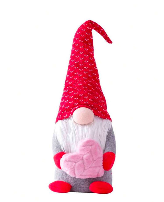 Small Valentines Gonk holding Pink Heart