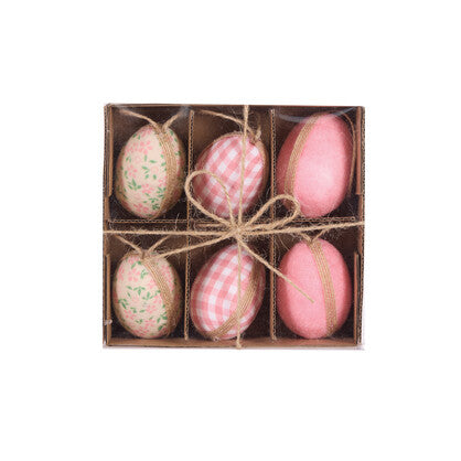 Pretty Pink Hanging Eggs Gift Box