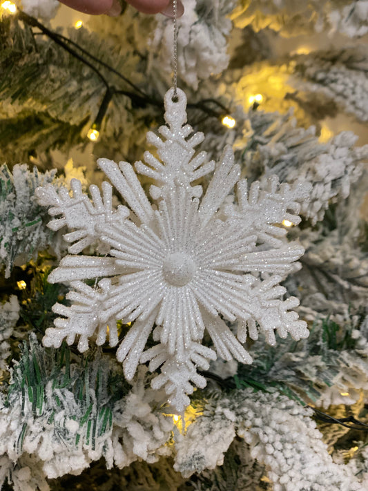 Snowflake Hanging Ornament