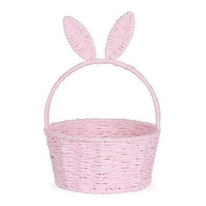 Pink Bunny Ears Basket