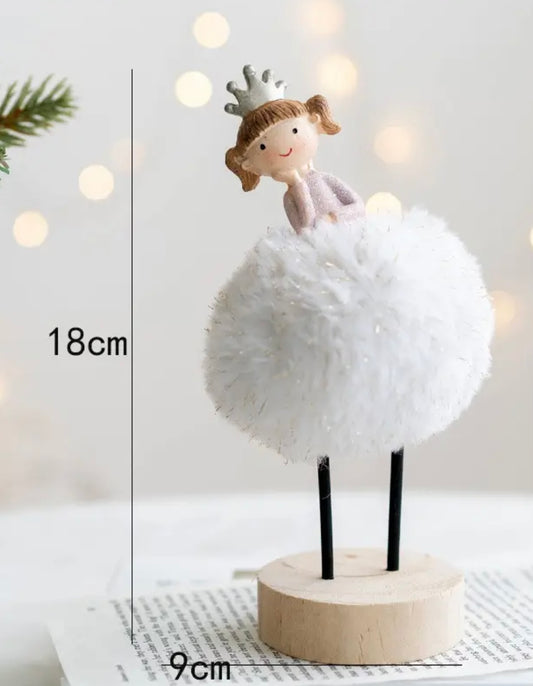 Fluffy Ballerina Ornament