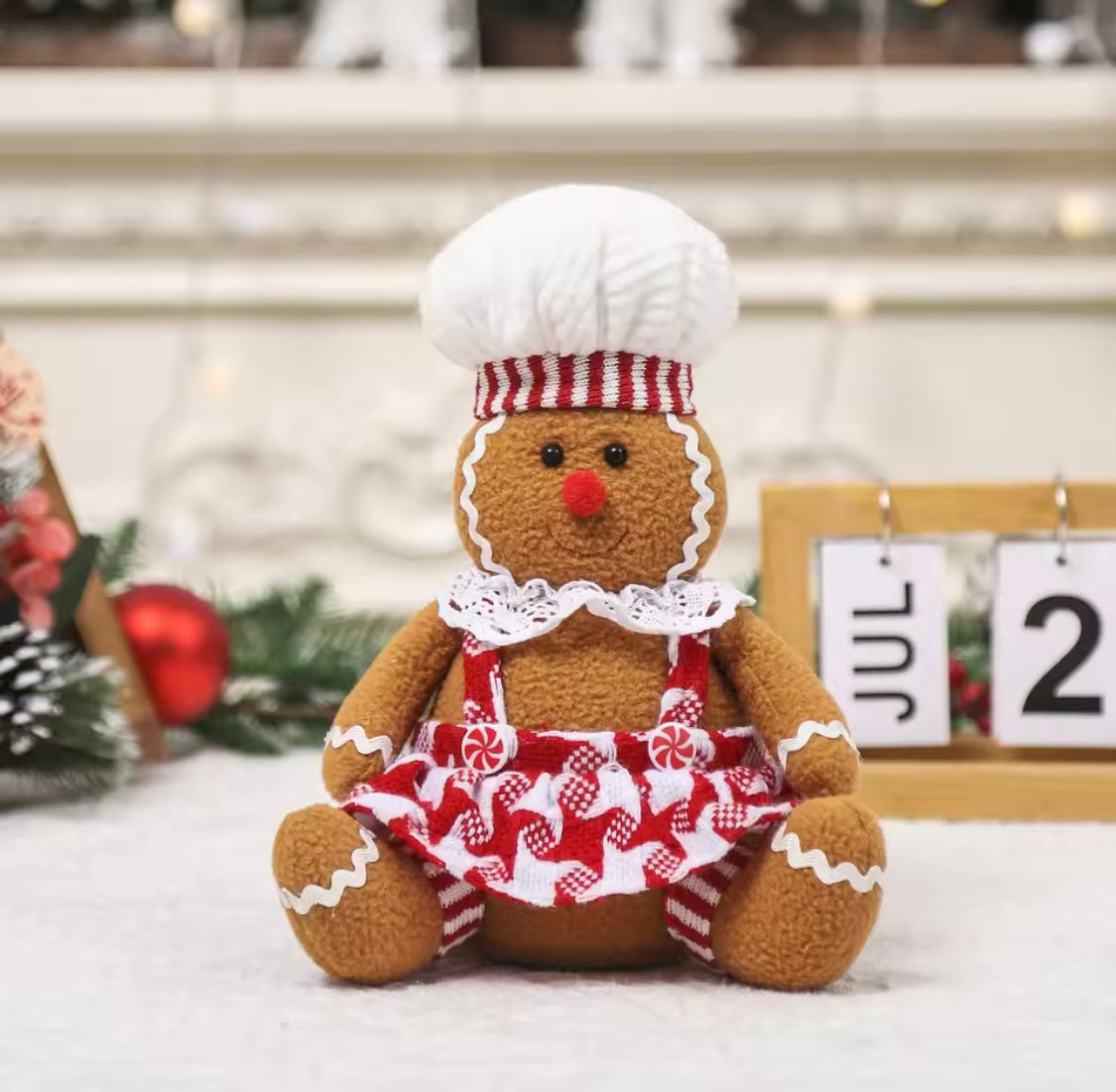 Sitting Gingerbread Plushie