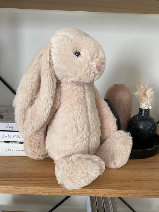 35cm Plush Bunny - Light Brown