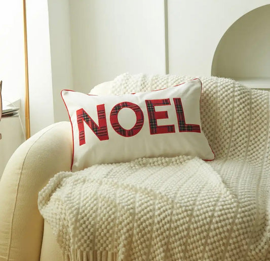 ‘NOEL’ Christmas Cushion