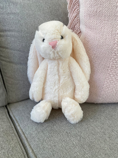 35cm Plush Bunny - White