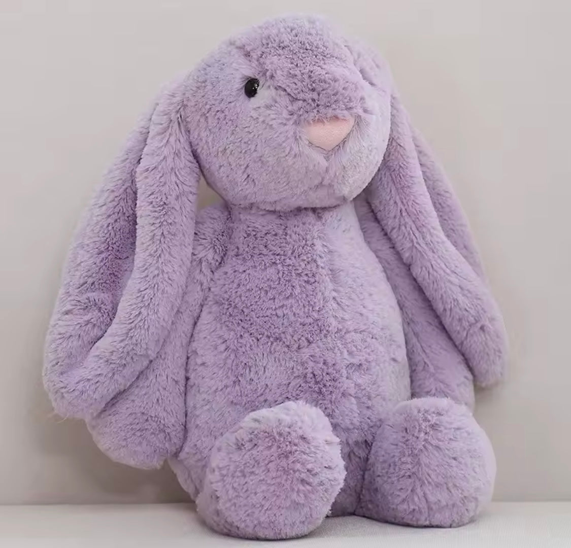 40cm Plush Bunny - Purple