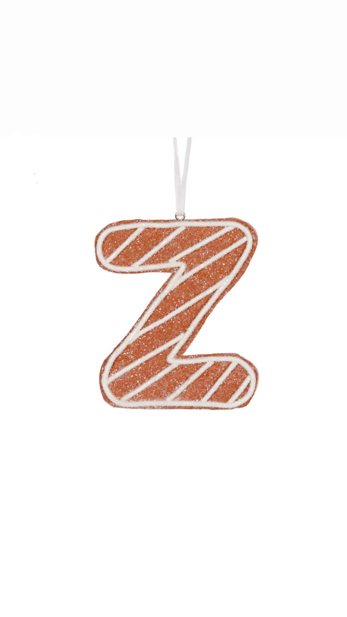 Gingerbread Alphabet Hanging Letter Z