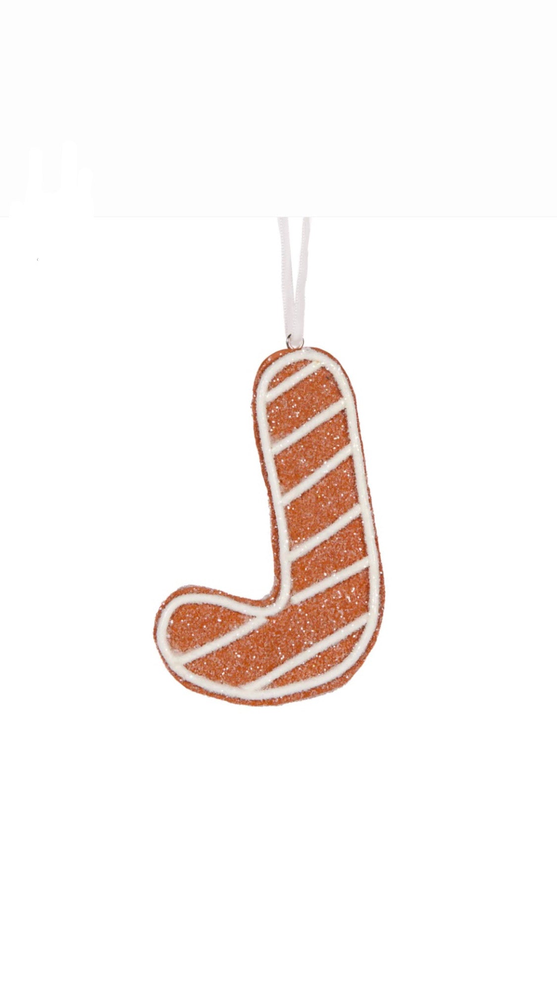 Gingerbread Alphabet Hanging Letter J