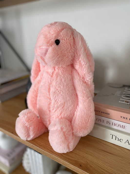 35cm Plush Bunny - Pink