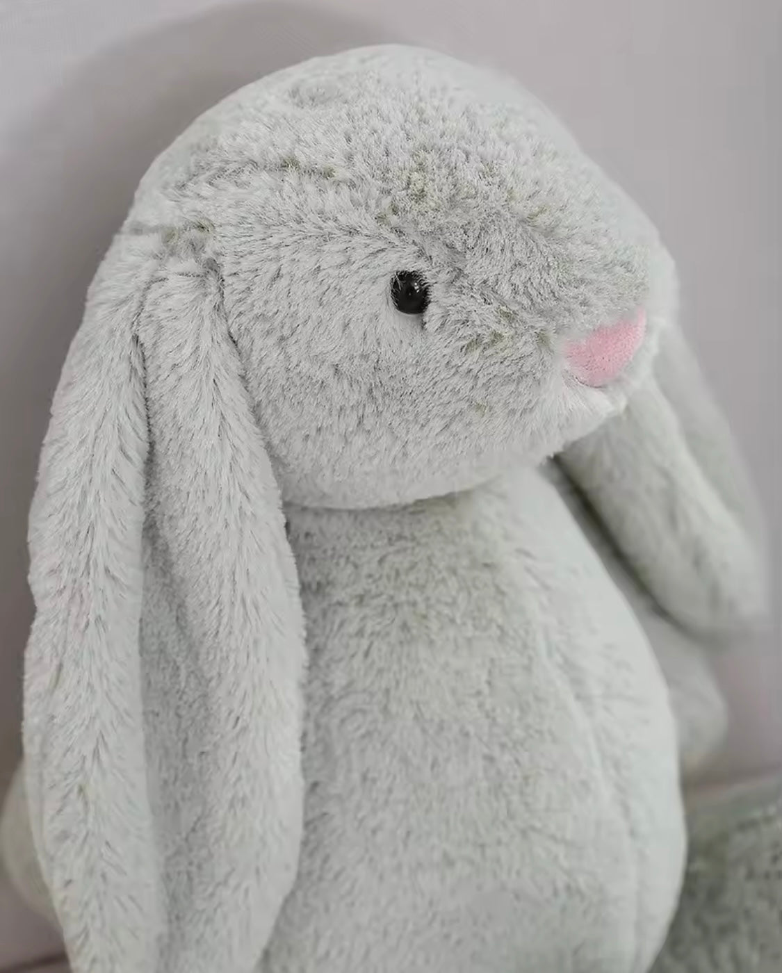 40cm Plush Bunny - Grey