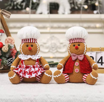 Sitting Gingerbread Plushie