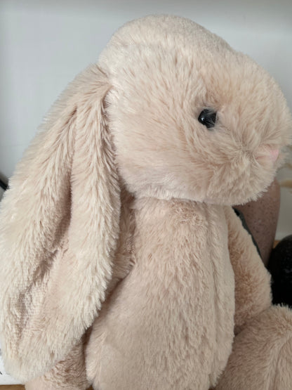 35cm Plush Bunny - Light Brown