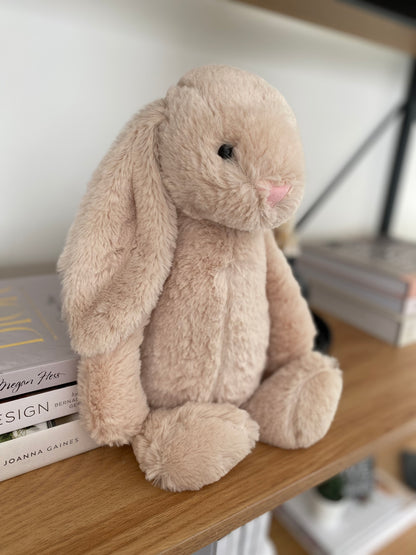 35cm Plush Bunny - Light Brown