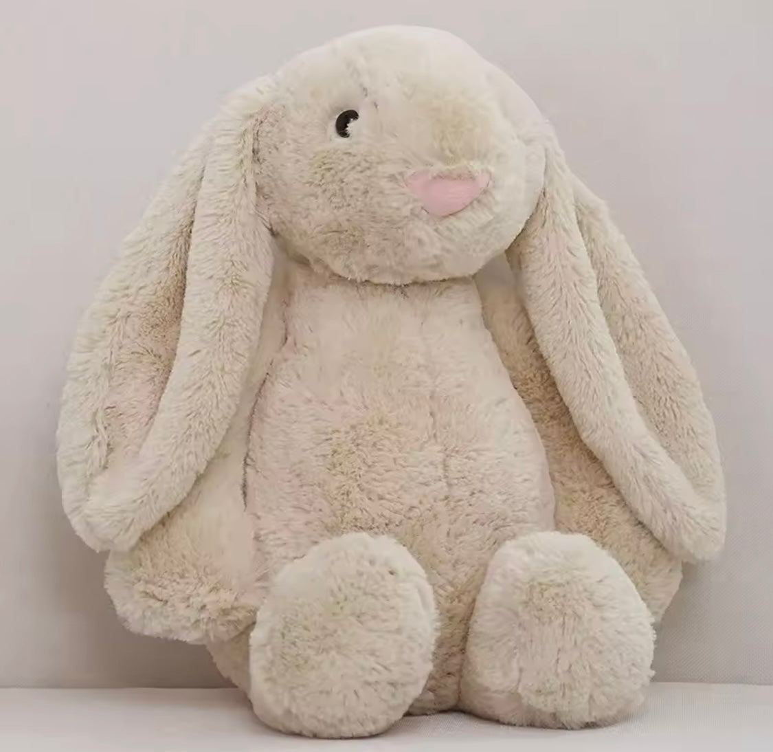 Large 60cm Plush Bunny - Light Brown