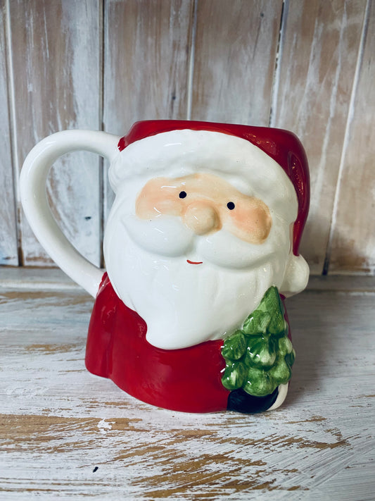 Festive Santa Mug