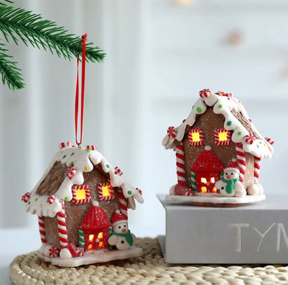 Mini Light up Gingerbread House