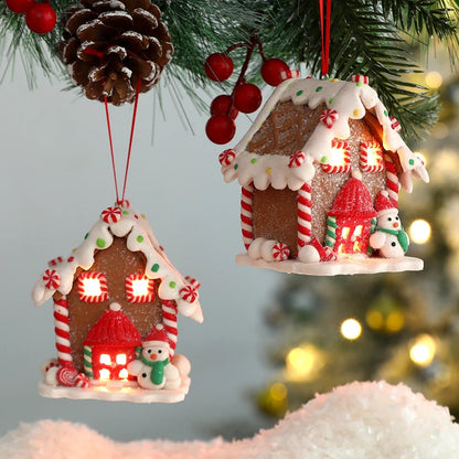 Mini Light up Gingerbread House