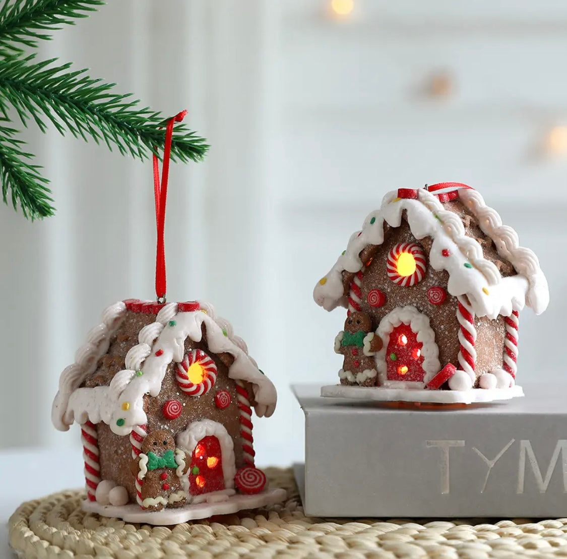 Mini Light up Gingerbread House