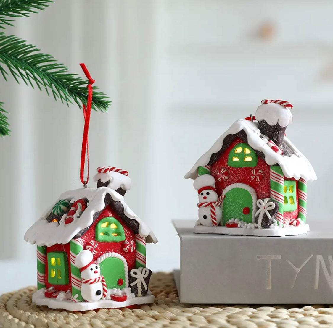 Mini Light up Gingerbread House