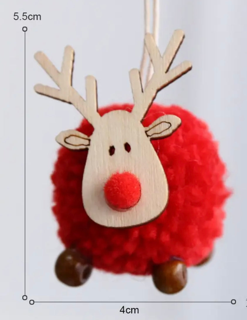 Reindeer Pom Poms - Designs By Miss Mandee